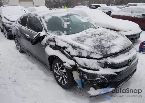 2018 Honda Civic Ex from USA, damaged, VIN 19XFC2F76JE200939